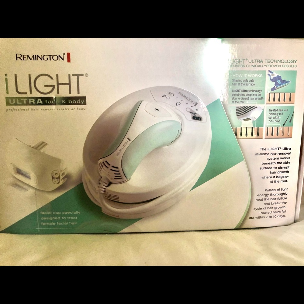 Remington ILight laser hair removal